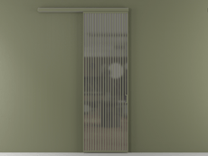 Перегородка Formato вдоль стены 1 створка