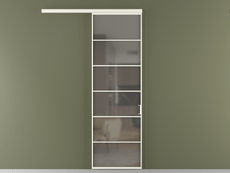 Перегородка Formato вдоль стены 1 створка