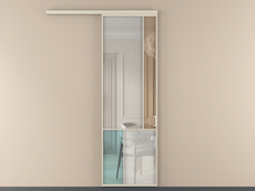 Перегородка Мозаик вдоль стены 1 створка