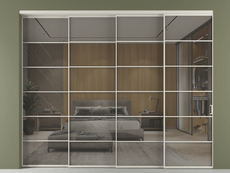 Перегородка Formato внутри проёма телескопик синхро 3