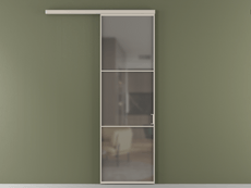 Перегородка Formato вдоль стены одностворчатая