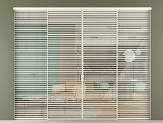 Перегородка Formato внутри проёма 4 створки