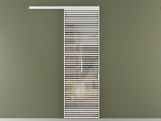 Перегородка Formato вдоль стены 1 створка