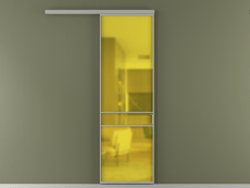 Перегородка Формато вдоль стены 1 створка