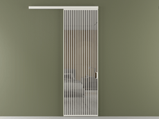 Перегородка Formato вдоль стены одностворчатая