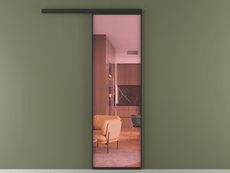 Перегородка Формато вдоль стены 1 створка