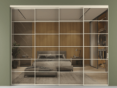 Перегородка Formato внутри проёма телескопик синхро 3