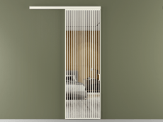 Перегородка Formato вдоль стены 1 створка