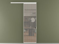 Перегородка Formato вдоль стены 1 створка