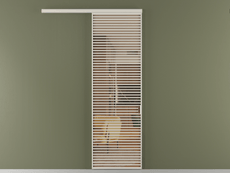 Перегородка Formato вдоль стены 1 створка