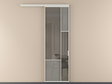 Перегородка Мозаик вдоль стены 1 створка