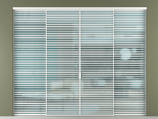 Перегородка Formato внутри проёма 4 створки