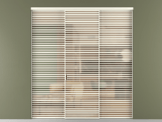 Перегородка Formato внутри проёма 3 створки