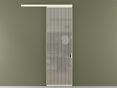 Перегородка Formato вдоль стены одностворчатая