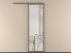 Перегородка Мозаик вдоль стены 1 створка