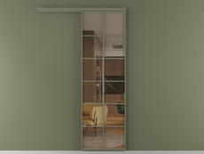 Перегородка Formato вдоль стены 1 створка