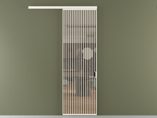 Перегородка Formato вдоль стены 1 створка