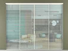 Перегородка Formato внутри проёма 4 створки