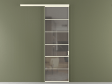 Перегородка Formato вдоль стены 1 створка