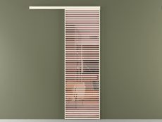 Перегородка Formato вдоль стены 1 створка