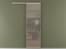 Перегородка Formato вдоль стены одностворчатая