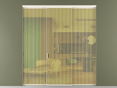 Перегородка Formato внутри проёма 3 створки