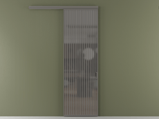 Перегородка Formato вдоль стены 1 створка