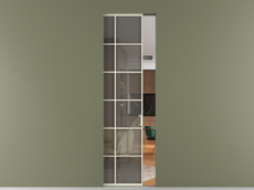 Перегородка Formato скрытый пенал 1 створка