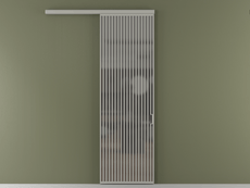 Перегородка Formato вдоль стены одностворчатая