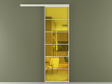 Перегородка Формато вдоль стены 1 створка