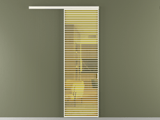 Перегородка Formato вдоль стены 1 створка