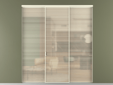 Перегородка Formato внутри проёма 3 створки