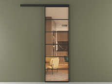 Перегородка Формато вдоль стены 1 створка