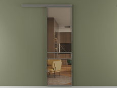 Перегородка Formato вдоль стены 1 створка