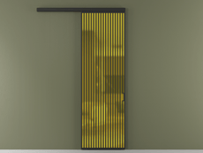 Перегородка Формато вдоль стены 1 створка