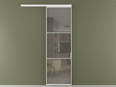 Перегородка Formato вдоль стены 1 створка