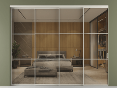 Перегородка Formato внутри проёма телескопик синхро 3