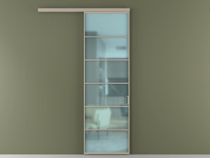 Перегородка Формато вдоль стены 1 створка