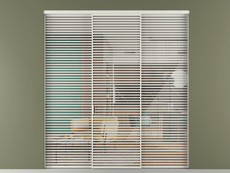 Перегородка Formato внутри проёма 3 створки