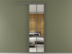 Перегородка Formato вдоль стены 1 створка