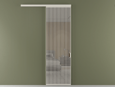 Перегородка Formato вдоль стены 1 створка