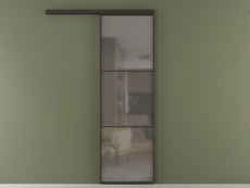 Перегородка Formato вдоль стены 1 створка