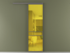 Перегородка Formato вдоль стены 1 створка