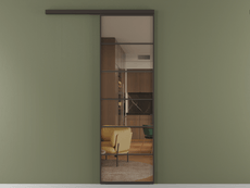 Перегородка Formato вдоль стены 1 створка