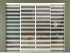 Перегородка Formato внутри проёма 4 створки