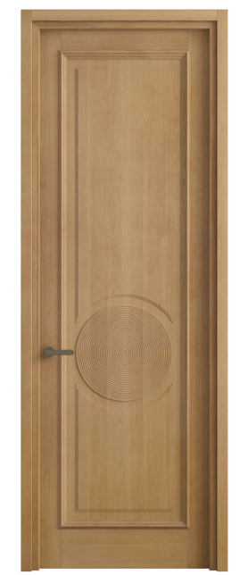 Дверь межкомнатная 6719 БНМ. Цвет Бук натуральный матовый. Материал Массив бука матовый. Коллекция Шарм. Картинка.