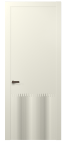 Дверь межкомнатная АКП 8626 ММБ. Цвет Матовый молочно-белый. Материал Гладкая эмаль. Коллекция Dune. Картинка.
