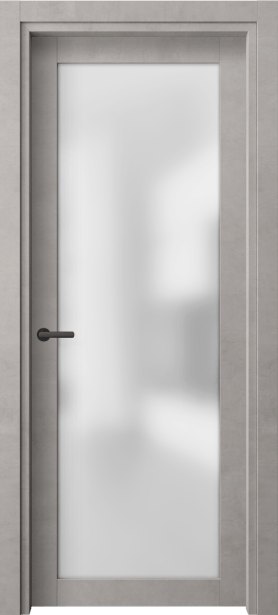 Дверь межкомнатная 2102 neo ЛСЕ САТ. Цвет Леон серебро. Материал Teknofoil Ламинатин. Коллекция Neo. Картинка.