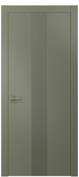 Межкомнатная дверь 8042 МОТ. Цвет Матовый оливковый тёмный. Материал Гладкая эмаль. Коллекция Linea. Фото. Дверь межкомнатная 8042 МОТ. Цвет Матовый оливковый тёмный. Материал Гладкая эмаль. Коллекция Linea. Картинка.