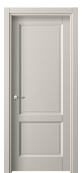 Дверь межкомнатная 1421 ПЭСС. Цвет ПЭТ светло-серый. Материал ПЭТ. Коллекция Galant. Картинка.